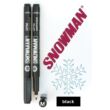 Kép 2/2 - Alkoholos filc OPM black Snowman - fekete
