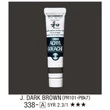 Kép 1/4 - Akrilfesték 20ml Turner - 338 Japan Dark Brown