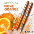 Kép 2/4 - Töltőtoll PGB-1000 Plaisir F - Platinum Shell pack Nova Orange