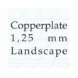 Kép 1/2 - Kalligráfia papír A4/10lap 120g 1,25mm copperplate Archie's