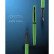 Kép 2/3 - Spectra töltőtoll Matte Green Kanwrite - Flex F heggyel