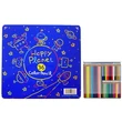 Kép 3/6 - Színesceruza fémdobozban 12+24db Kita-boshi Happy Planet