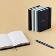 Kép 7/11 - Mnemosyne Journal A6/80lap 6,5mm vonalas Maruman - Black