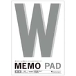 Kép 1/4 - Jegyzettömb A6/100lap sima Maruman ReportPad