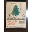 Kép 3/4 - Memo Recycle jegyzettömb B7/160lap sima Nakabayashi
