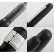 Kép 4/5 - Plaisir Black Mist töltőtoll Platinum - F heggyel