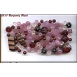 Kép 1/2 - Gyöngy szett Jesse James - 2511 Burgundy Blush