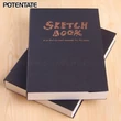 Kép 1/5 - Rajztömb A5/120lap 100g Simle Sketch Book Potentate