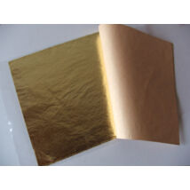 Aranyfüstfólia imitáció 14x14cm/25lap  - 2.0