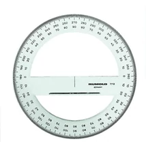 Szögmérő 10cm-es 360°-os 1110 Rumold