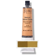 Olajfesték 50ml Rublev - 312 (Natural) French yellow oxide