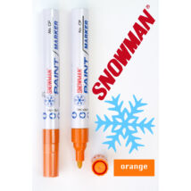 Lakkfilc CP orange Snowman - narancssárga