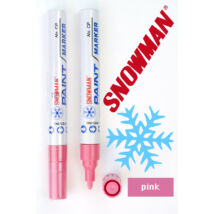 Lakkfilc CP pink Snowman - rózsaszín