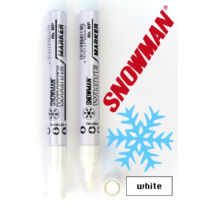 Lakkfilc WP white Snowman - fehér