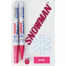 Lakkfilc FCP pink Snowman - rózsaszín
