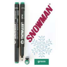 Alkoholos filc OPM green Snowman - zöld