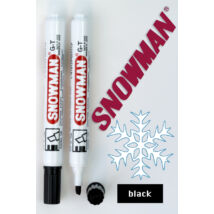 Alkoholos filc G-T black vágott hegyű Snowman - fekete