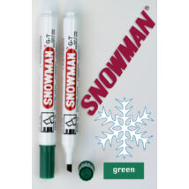 Alkoholos filc G-T green vágott hegyű Snowman - zöld