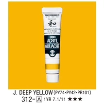 Akrilfesték 20ml Turner - 312 Japan Deep Yellow