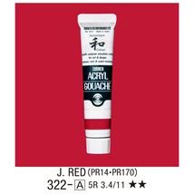 Akrilfesték 20ml Turner - 322 Japan Red