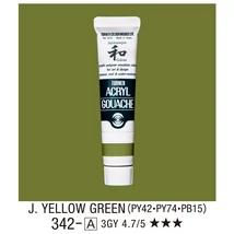 Akrilfesték 20ml Turner - 342 Japan Yellow Green