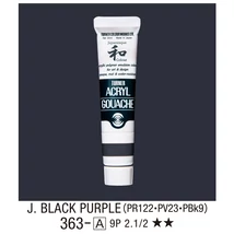 Akrilfesték 20ml Turner - 363 Japan Black Purple