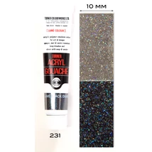 Akrilfesték 20ml Turner - 231 Lamé Black Diamond
