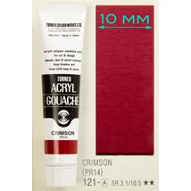 Akrilfesték 20ml Turner - 121-A Crimson 20ml Turner