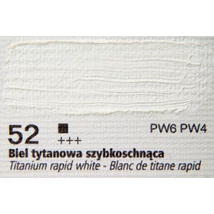 Olajfesték 60ml Renesans - 52 Titanium rapid white