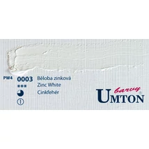 Zinc White olajfesték 60ml Umton - 0003 Cinkfehér