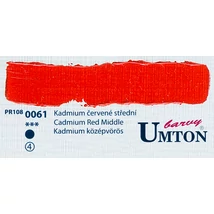 Cadmium Red Middle olajfesték 60ml Umton - 0061 Kadmium középvörös