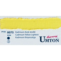 Cadmium Yellow Lightest olajfesték 60ml Umton - 0075 Kadmium fényessárga