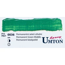 Perm. Green Middle olajfesték 60ml Umton - 0036 Permanent középzöld