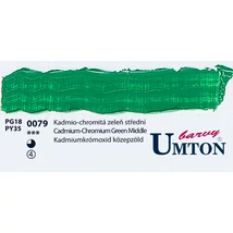 Cadmium-Chromium Green Middle olajfesték 60ml Umton - 0079 kadmiumkrómoxid középzöld