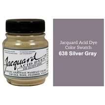 Acid Dyes festék 14g Jacquard - 638 Silver Gray