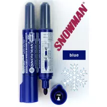 Táblafilc RBG letörölhető Snowman - kék