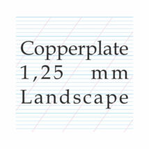 Kalligráfia papír A4/10lap 120g 1,25mm copperplate Archie's