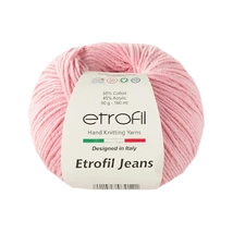 JEANS 50g pamut/akril ETROFIL - 11 Rózsaszín