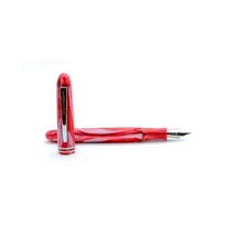 Desire töltőtoll Marble Red Kanwrite - F heggyel