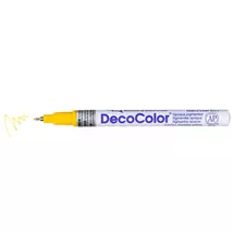 Lakkfilc DecoColor yellow - tűhegyű sárga