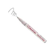 Tűhegyű DecoColor lakkfilc Marvy 145S - Premium Silver