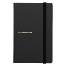 Mnemosyne Journal A6/80lap 6,5mm vonalas Maruman - Black