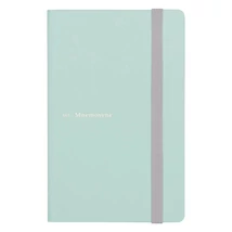 Mnemosyne Journal A6/80lap 6,5mm vonalas Maruman - Mint green