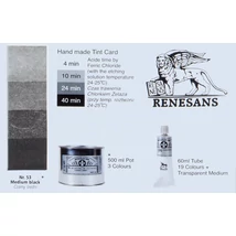 Mélynyomó festék 60ml Intaglio Ink Renesans - Nr.53 - Medium black