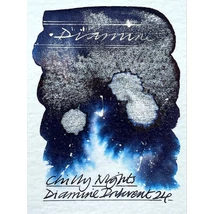Töltőtolltinta 50ml Black E. Starbright Diamine - Chilly night