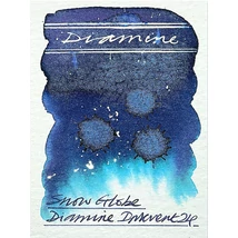 Töltőtolltinta 50ml Black E. Shimmer Diamine - Snow globe
