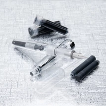 MONZA ID töltőtoll szett Monteverde - Crystal Clear flex nib