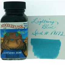 Töltőtolltinta 85ml Noodlers - 19172 Lightning blue HL  (szövegkiemelőtinta)