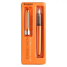 Töltőtoll PGB-1000 Plaisir F - Platinum Shell pack Nova Orange