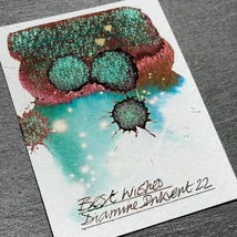 Töltőtolltinta 50ml G.E. Shimmer&Sheen Diamine - Best Wishes